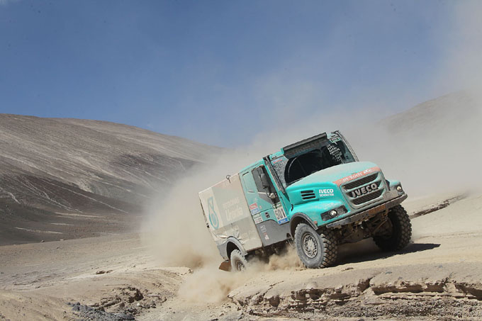 Team Dakar De Rooy moet zandhappen; Gerard de Rooy knalt naar voren